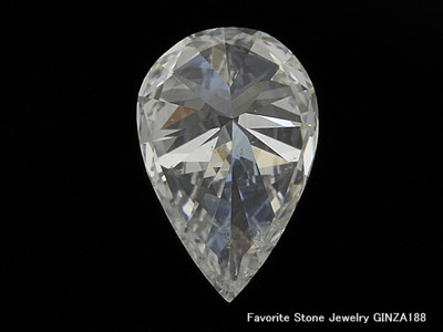 ダイヤルース 1.075ct ペアシェイプ ルース