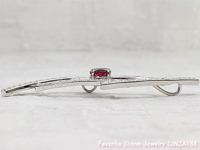 Pigion Blood Ruby 1.12ct Pendant