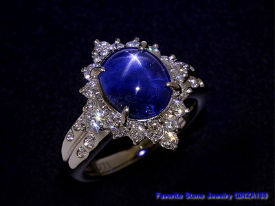 ブルースターサファイア 4.97ct リング
