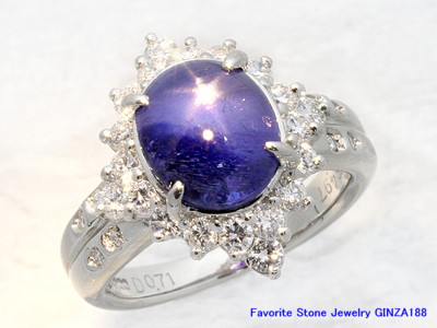ブルースターサファイア 4.97ct リング