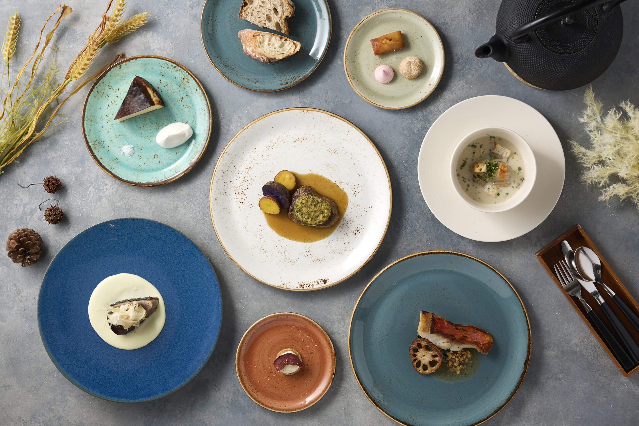 Seasonal menu to enjoy the flavors of Autumn