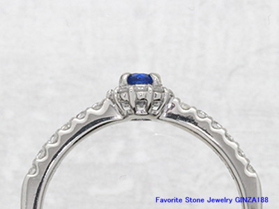 アウイナイト 0.08ct リング