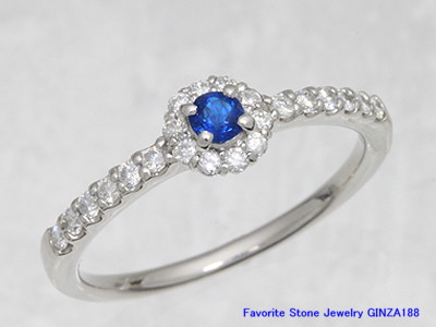 アウイナイト 0.08ct リング
