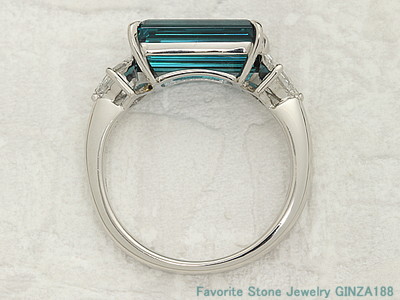 Indicolite　3.42ct ring