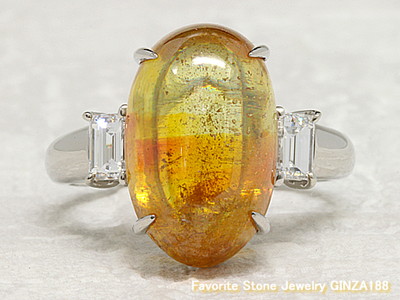 Sphalerite 4.92ct Ring