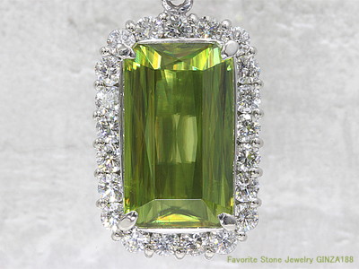 スフェーン 8.86ct ネックレス