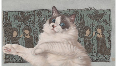 ぎゃらりい秋華洞 猫れくしょん チン・ペイイ 《喁喁細語》